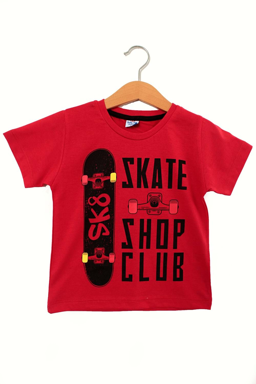 SKATE ÇOCUK TSHİRT - Çocuksan - Tshirt - KIRMIZI - 5 YAŞ - CS2023000030-3233