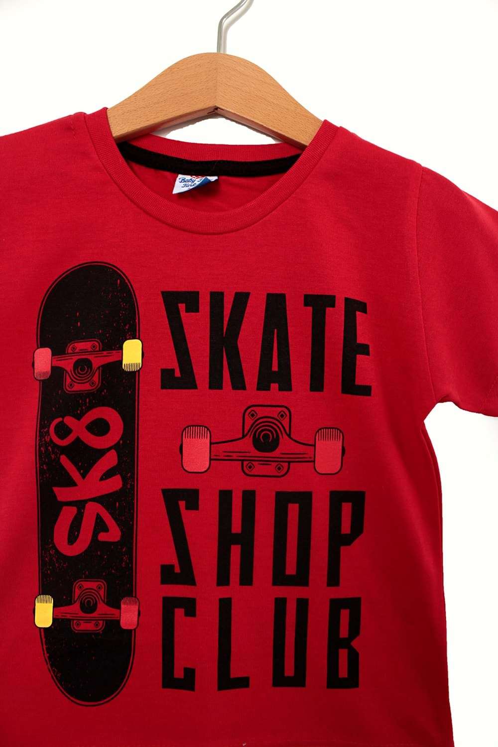 SKATE ÇOCUK TSHİRT - Çocuksan - Tshirt - KIRMIZI - 5 YAŞ - CS2023000030-3233