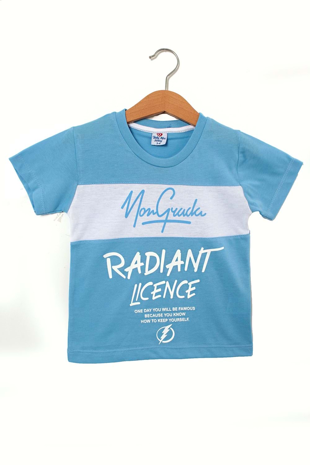 RADIANT ÇOCUK TSHİRT - Çocuksan - Tshirt - BEBE MAVİSİ - 7 YAŞ - CS2023000032-3332