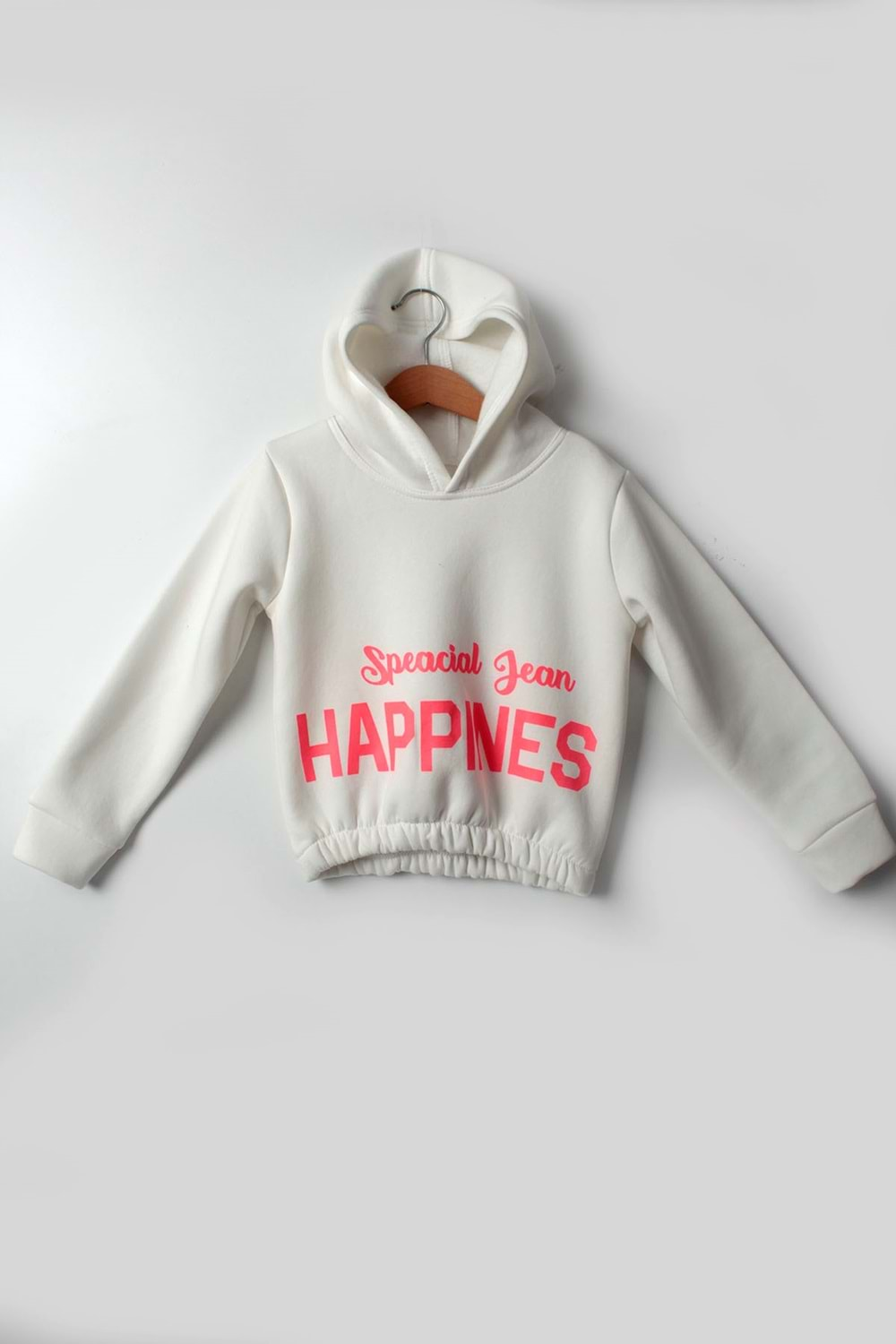 KIZ ÇOCUK HAPPINES SWEATSHİRT - Çocuksan - Sweatshirt - BEYAZ - 10 YAŞ - CS2023000072-4252