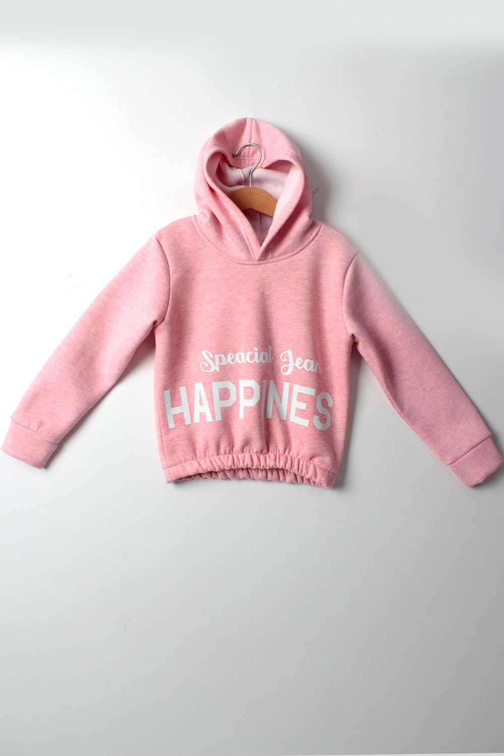 KIZ ÇOCUK HAPPINES SWEATSHİRT - Çocuksan - Sweatshirt - PEMBE - 10 YAŞ - CS2023000072-4264