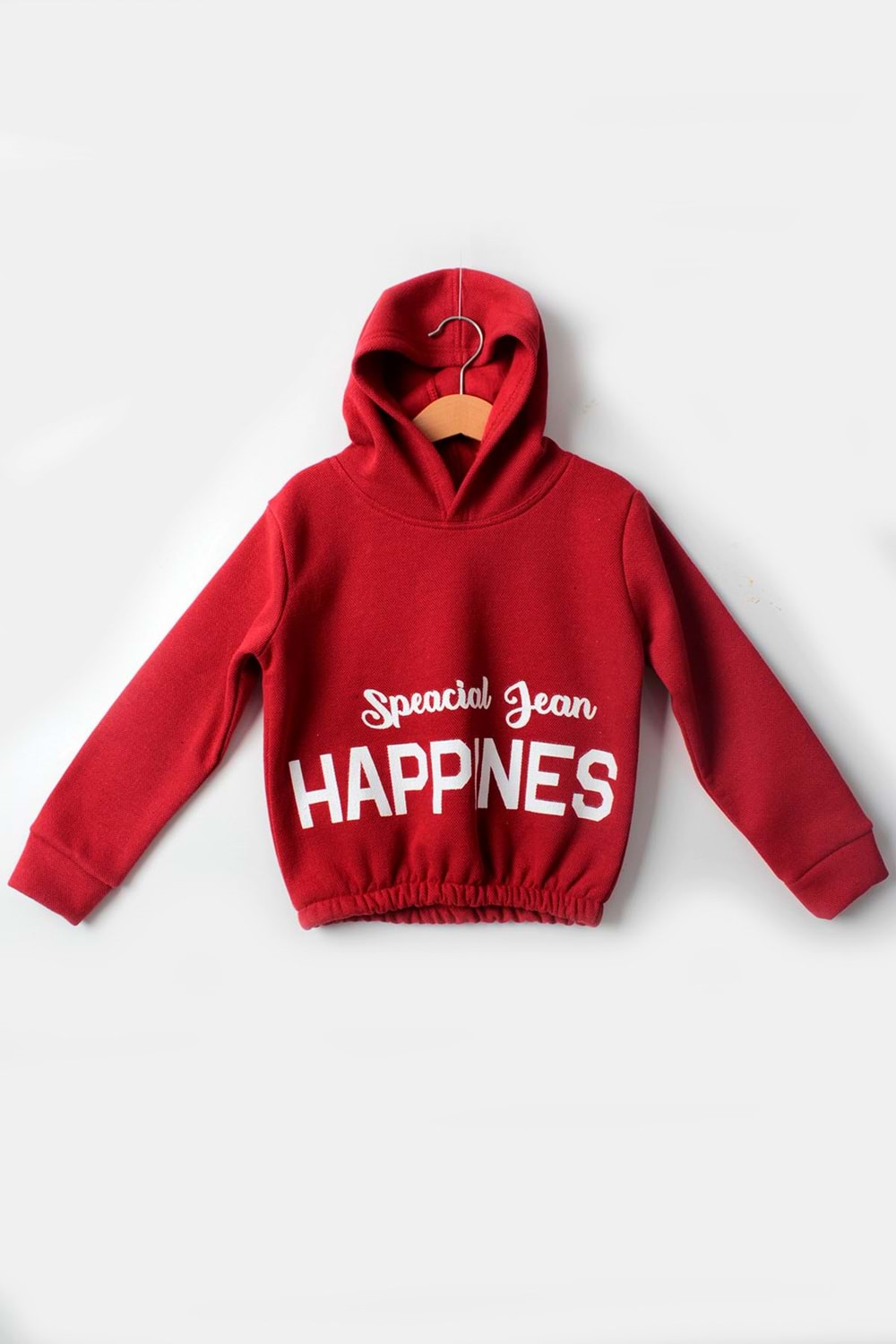 KIZ ÇOCUK HAPPINES SWEATSHİRT - Çocuksan - Sweatshirt - KIRMIZI - 7 YAŞ - CS2023000072-4284