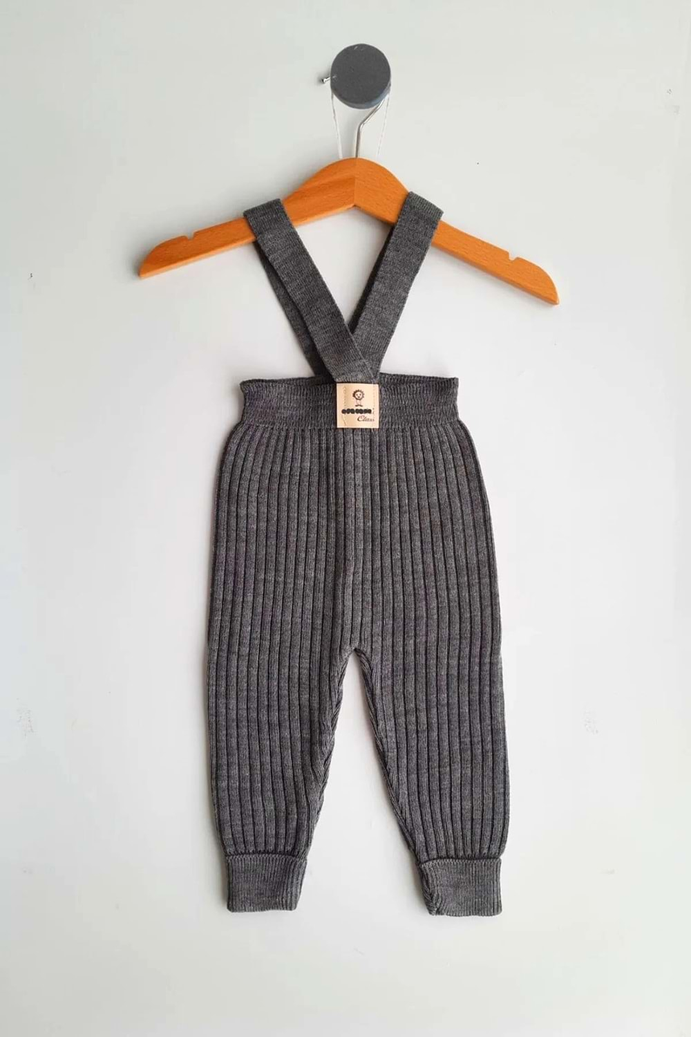 Unisex Bebek 4 Mevsim Çapraz Askılı Ayarlanabilir Esnek Triko Salopet Tayt Tulum Bebek Çocuk