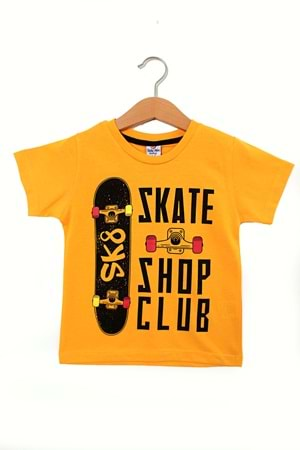 SKATE ÇOCUK TSHİRT - Çocuksan - Tshirt - SARI - 6 YAŞ - CS2023000030-3239