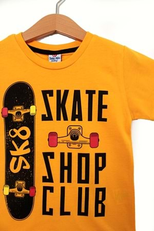 SKATE ÇOCUK TSHİRT - Çocuksan - Tshirt - SARI - 6 YAŞ - CS2023000030-3239